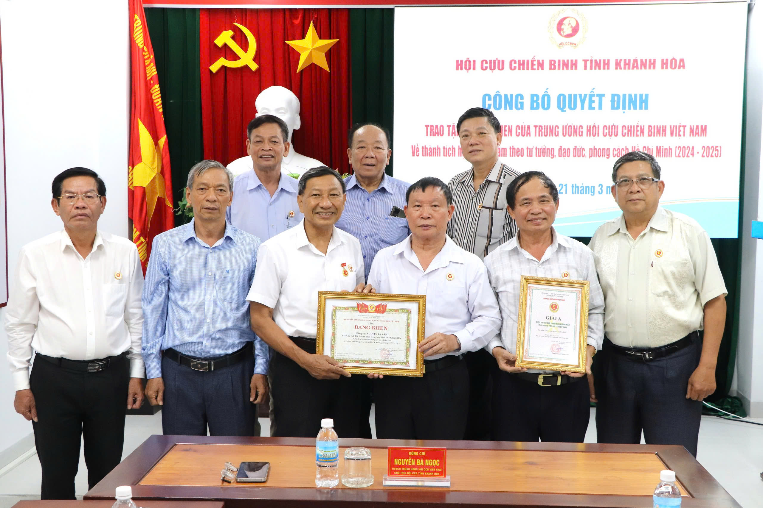 HỘI CỰU CHIẾN BINH TỈNH KHÁNH HÒA 35 NĂM XÂY DỰNG VÀ PHÁT TRIỂN